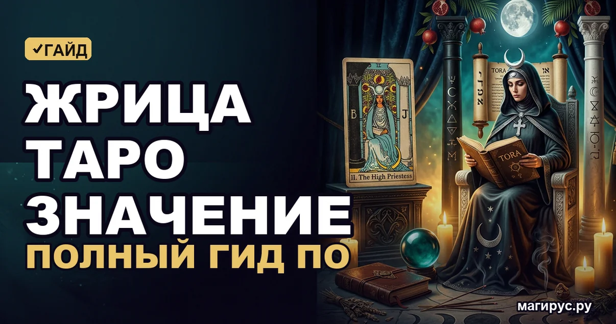 Жрица Таро значение: полный гид по толкованию второго аркана